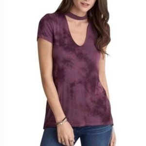 Soft & Sexy American Eagle Purple Tie Dye Shirt